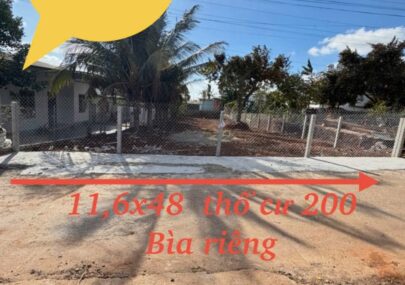 Nền biệt thự 451 ymoan 11.6x48m