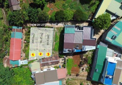 ❌❌ BÁN 3 LÔ LK HẺM 24 LƯƠNG THẾ VINH – HẺM Ô TÔ THÔNG THOÁNG