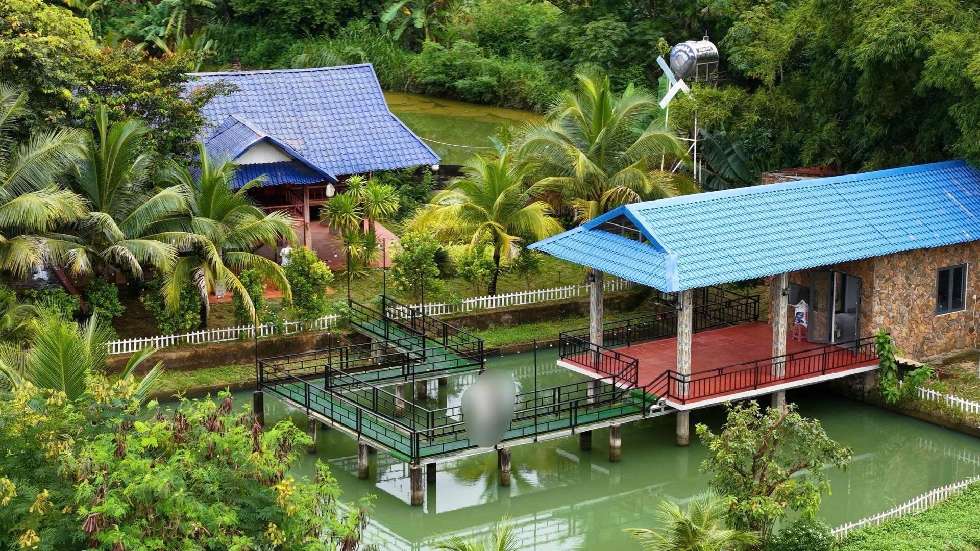 Nhà Vườn ngay gần hồ Eakao – cạnh đường Tránh Đông   Tổng diện tích : 1950m2 có 120m2 thổ cư